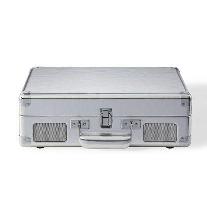 Crosley Cruiser Bluetooth Portable Turntable - Silver - Image 3