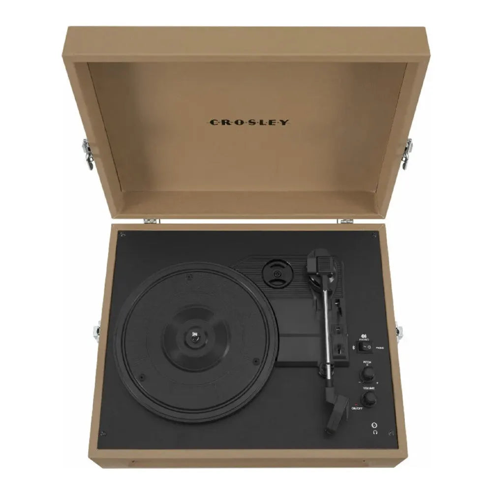 Crosley Voyager Bluetooth Portable Turntable - Tan - Image 3