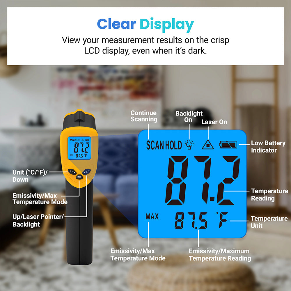 Etekcity Infrared Thermometer 774 - Image 7