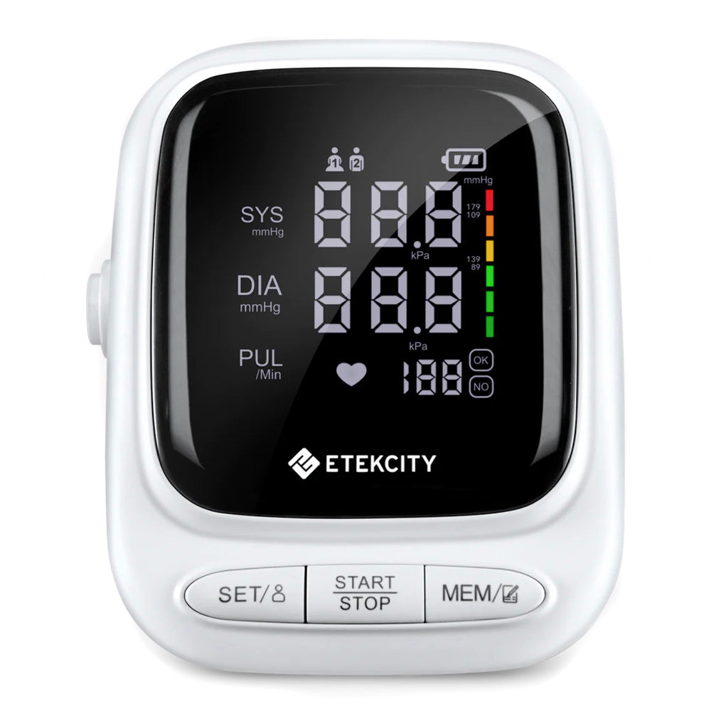 Etekcity Smart Blood Pressure Monitor - White - Image 4