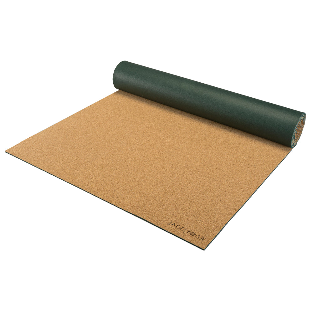 Jade Yoga Cork Yoga Mat - Image 4