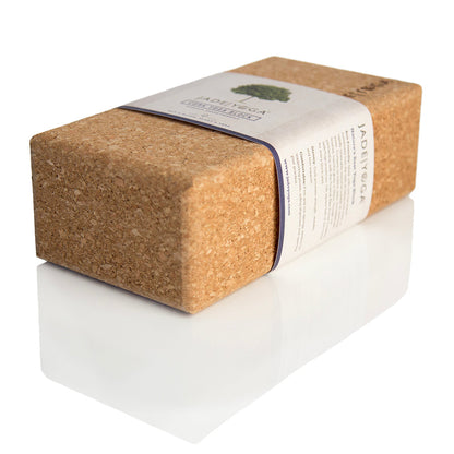 Jade Yoga Cork Yoga Block - Small - Image 6