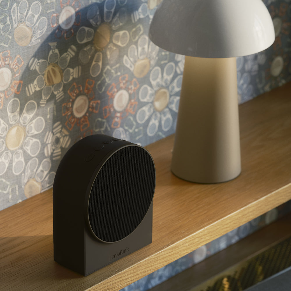 Kreafunk Ivy Alarm Clock W/ Bluetooth Speaker - Black - Image 2
