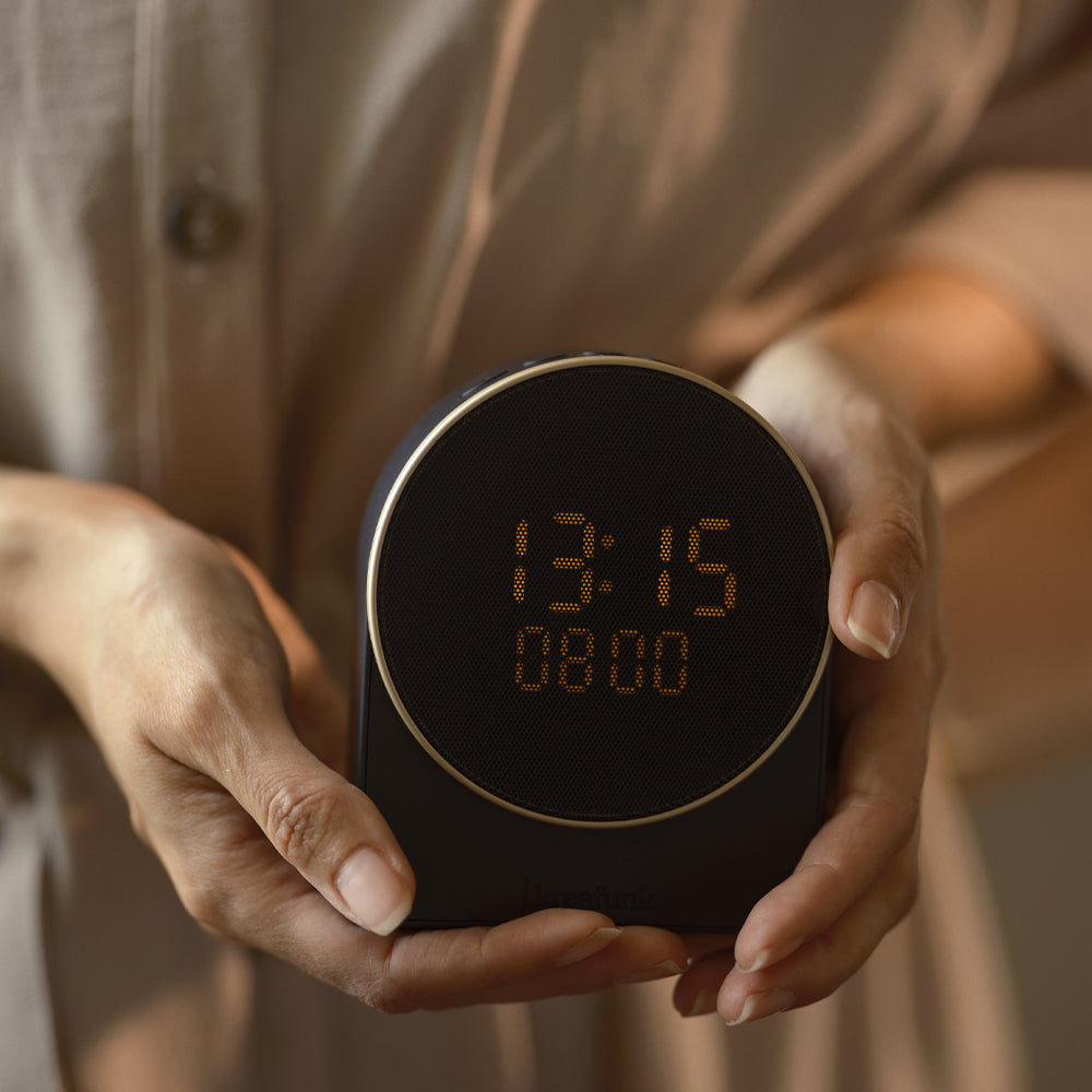 Kreafunk Ivy Alarm Clock W/ Bluetooth Speaker - Black - Image 3