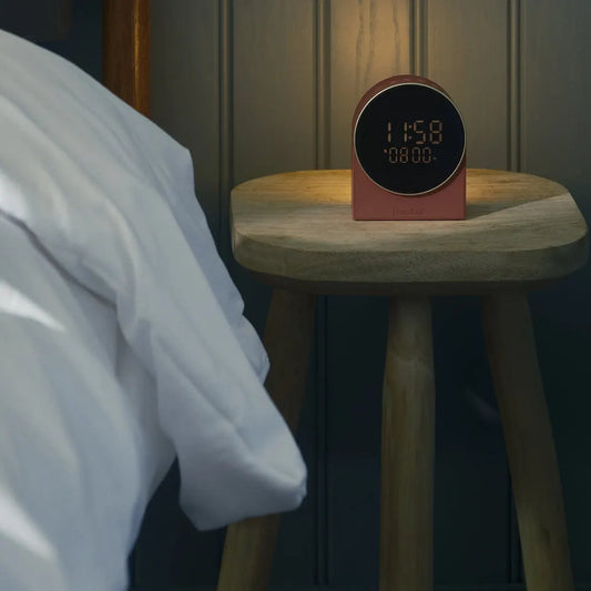 Kreafunk Ivy Alarm Clock W/ Bluetooth Speaker - Terracotta - Image 2