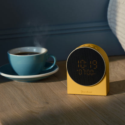 Kreafunk Ivy Alarm Clock W/ Bluetooth Speaker - Mango Burst - Image 2