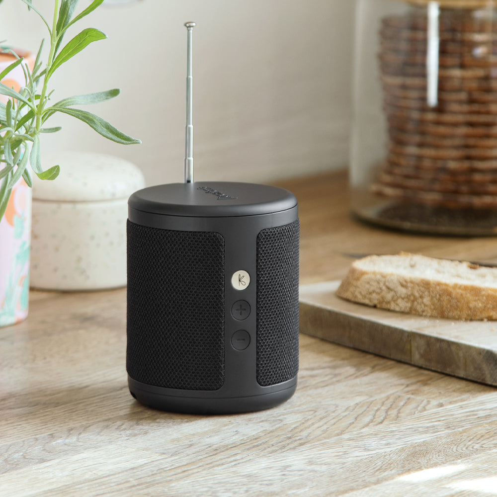 Kreafunk Dabbie Dab+/Fm Radio W/ Bluetooth - Black - Image 3