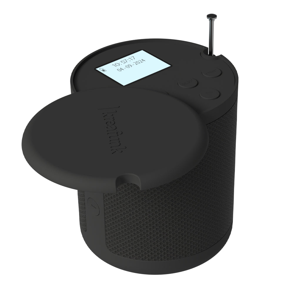 Kreafunk Dabbie Dab+/Fm Radio W/ Bluetooth - Black - Image 4