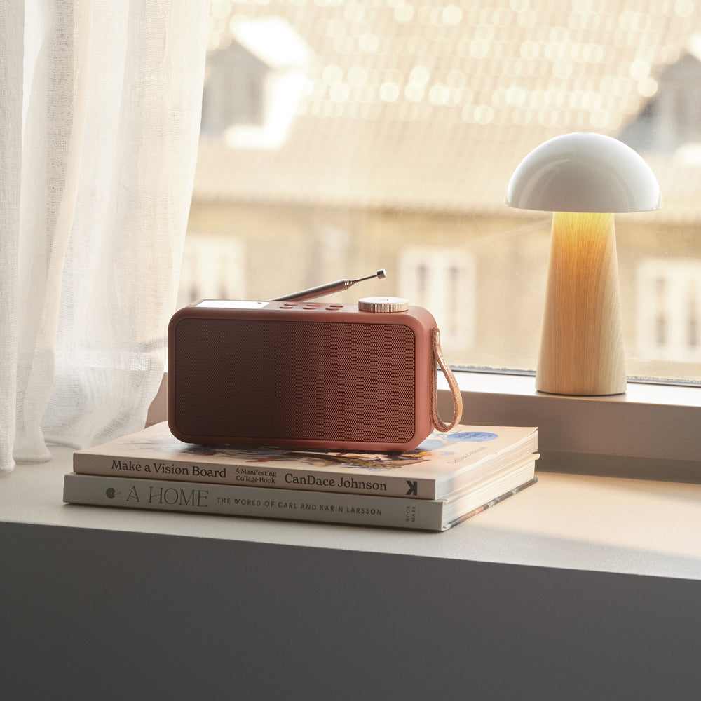 Kreafunk Atune 2 Dab+/Fm Radio W/ Bluetooth - Terracotta - Image 2