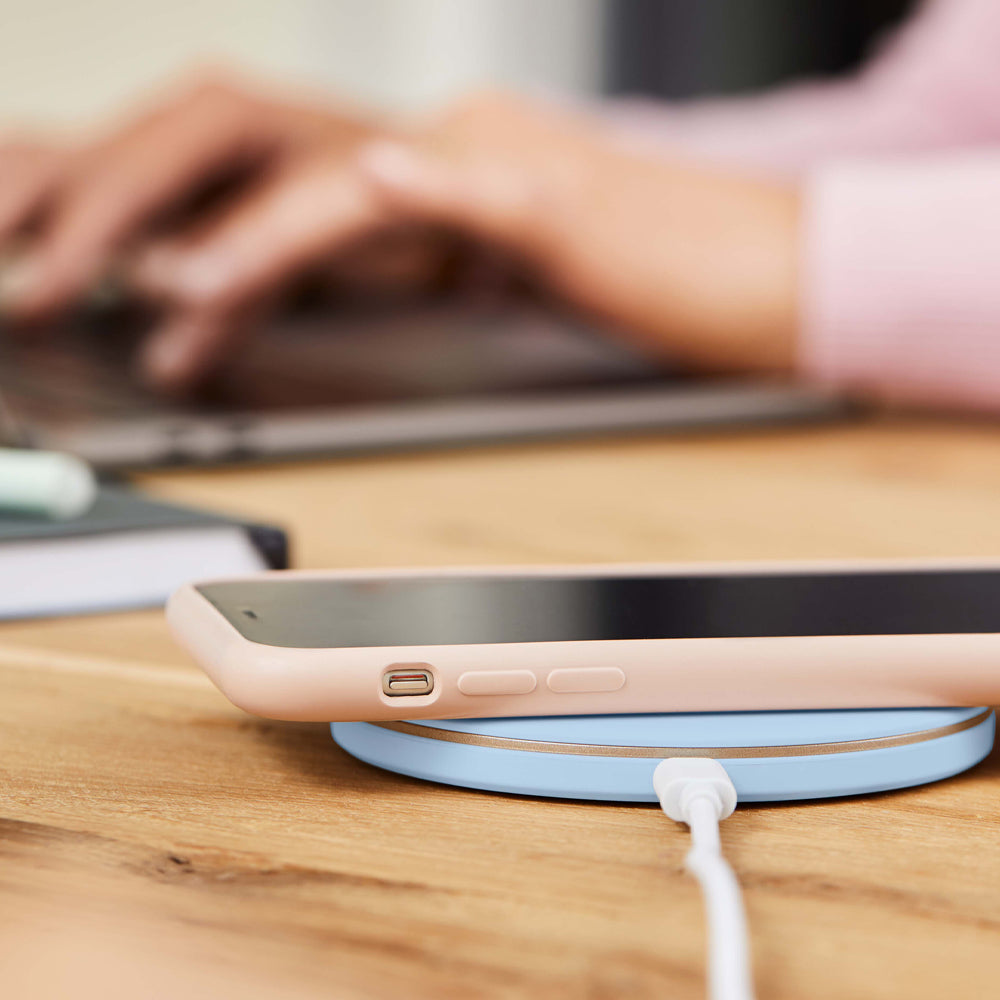 Kreafunk Wicharge 2 Wireless Qi Charger 15W - Cloudy Blue - Image 2