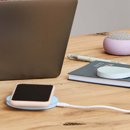 Kreafunk Wicharge 2 Wireless Qi Charger 15W - Cloudy Blue - Image 3