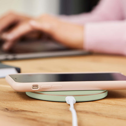 Kreafunk Wicharge 2 Wireless Qi Charger 15W - Dusty Olive - Image 2