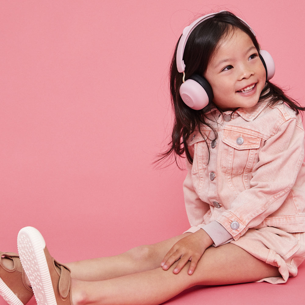 Kreafunk Kids Buzz Junior Bluetooth Headphones - Dusty Rose - Image 3