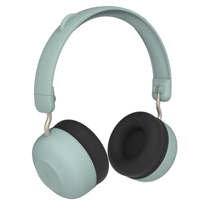 Kreafunk Kids Buzz Junior Bluetooth Headphones - Dusty Green - Image 4