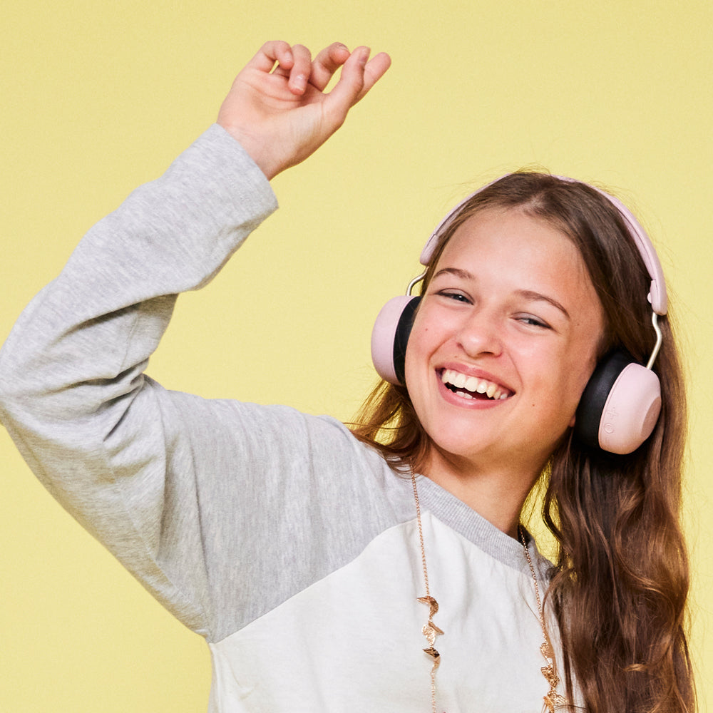 Kreafunk Kids Buzz Bluetooth Headphones W/ Anc - Dusty Rose - Image 2