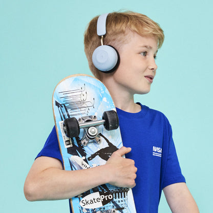 Kreafunk Kids Buzz Bluetooth Headphones W/ Anc - Cloudy Blue - Image 2
