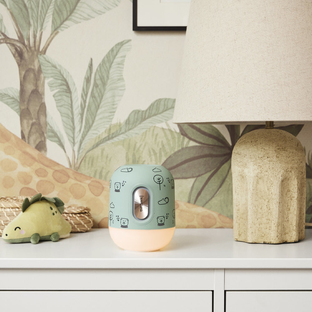 Kreafunk Kids Glowie Bluetooth Speaker W/ Light - Dusty Green - Image 2