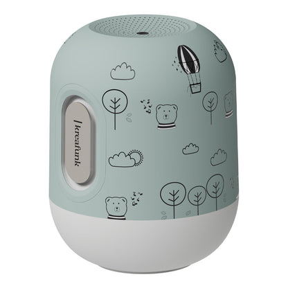 Kreafunk Kids Glowie Bluetooth Speaker W/ Light - Dusty Green - Image 4