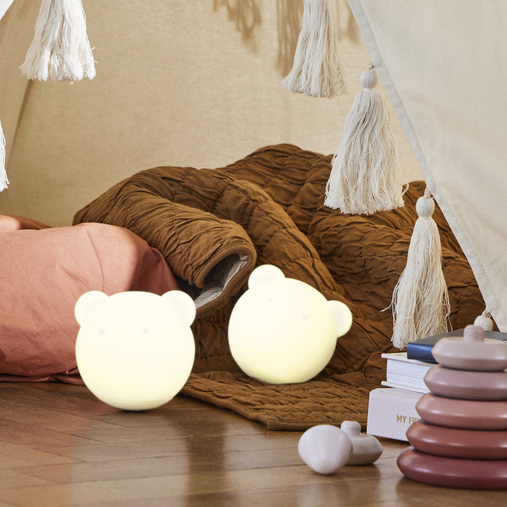 Kreafunk Kids Blob Lamp - White / Moon Grey - Image 3