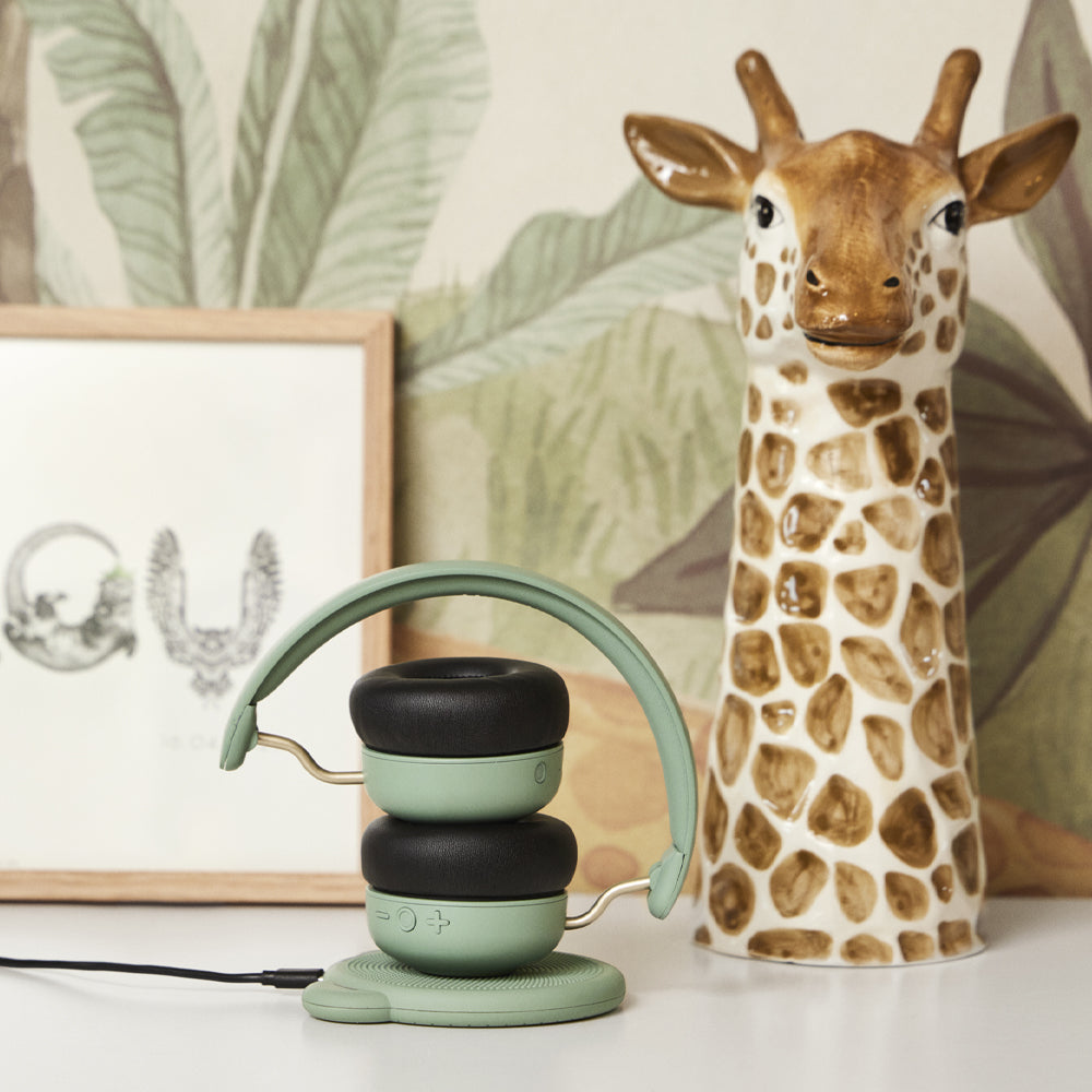 Kreafunk Kids Paddy Wireless Qi Charger 15W - Dusty Green - Image 2