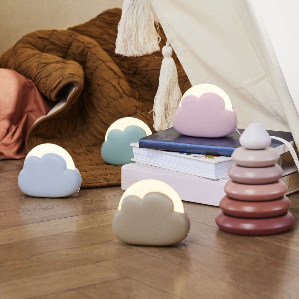 Kreafunk Kids Cloudy Lamp - Dusty Rose - Image 3