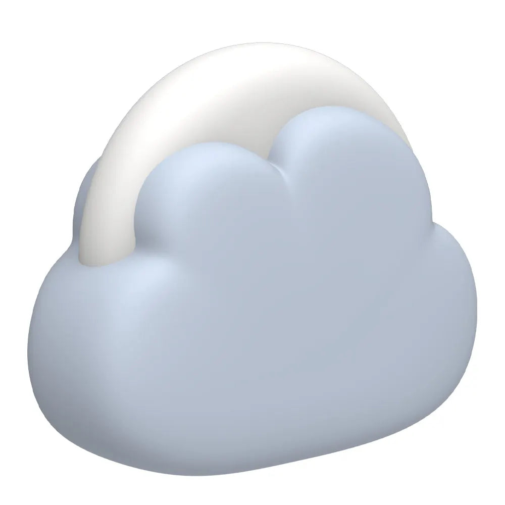 Kreafunk Kids Cloudy Lamp - Cloudy Blue - Image 4
