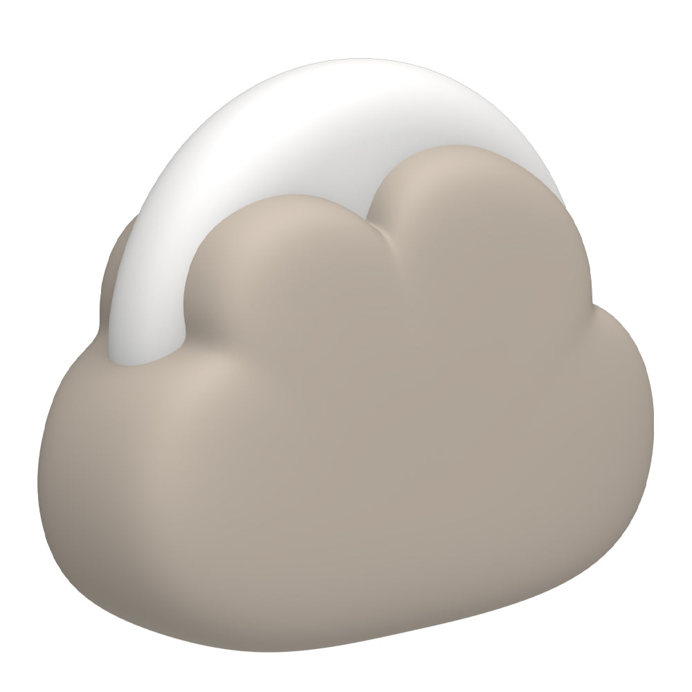 Kreafunk Kids Cloudy Lamp - Ivory Sand - Image 4