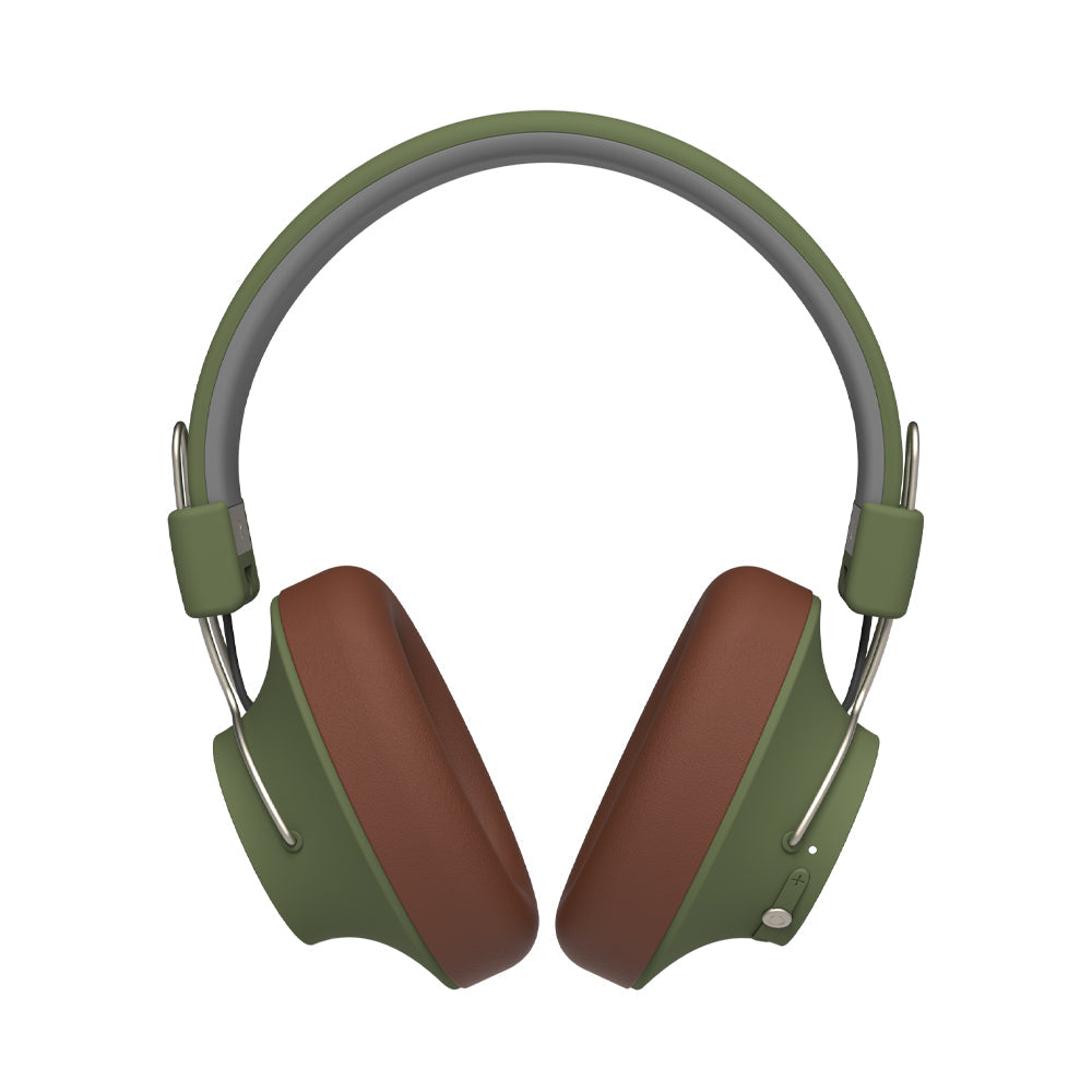 Kreafunk Abeat Qi Bluetooth Headphones W/ Anc - Urban Green - Image 4