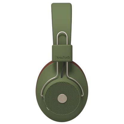 Kreafunk Abeat Qi Bluetooth Headphones W/ Anc - Urban Green - Image 5