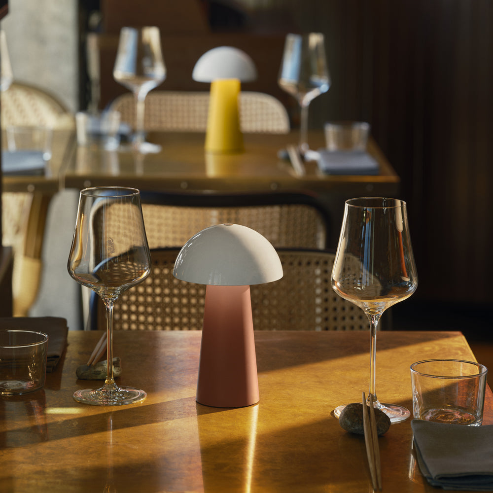 Kreafunk Bello Lamp, Portable And Rechargeable - Terracotta - Image 3