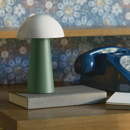 Kreafunk Bello Lamp, Portable And Rechargeable - Nordic Green - Image 2