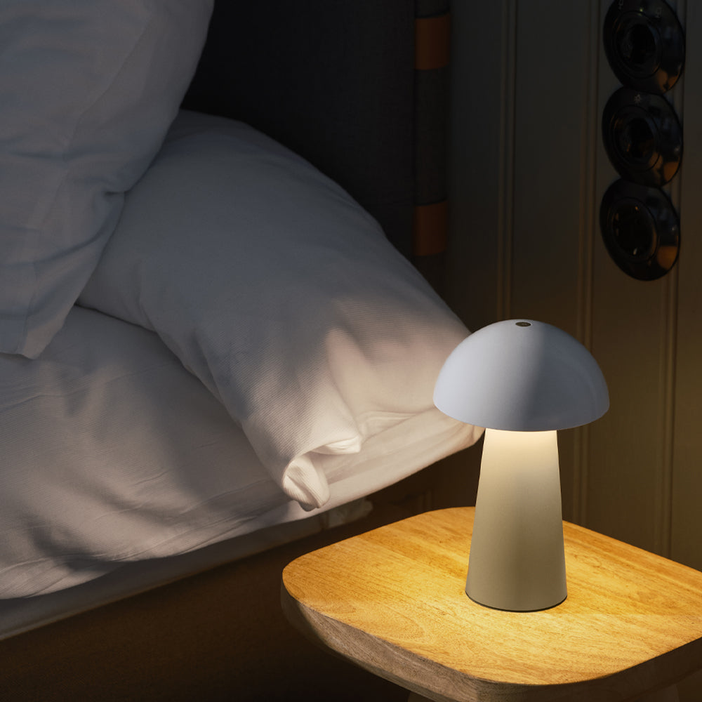 Kreafunk Bello Lamp, Portable And Rechargeable - Ivory Sand - Image 2