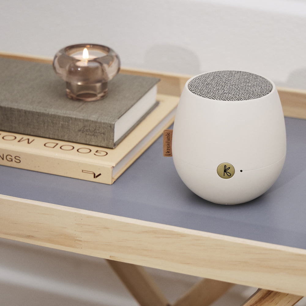 Kreafunk Ajazz 2 Bluetooth Speaker - White - Image 2