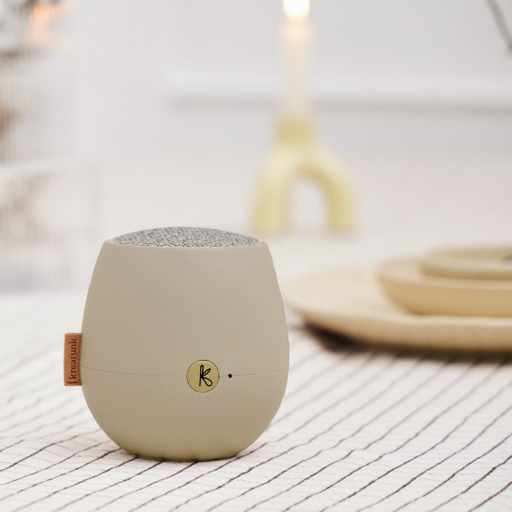 Kreafunk Ajazz 2 Bluetooth Speaker - Ivory Sand - Image 3