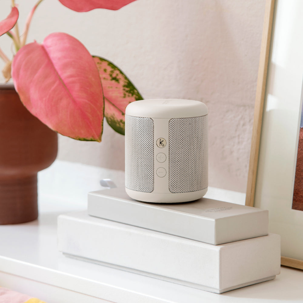 Kreafunk Karl Bluetooth Speaker - Soft White - Image 2