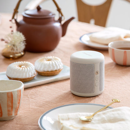 Kreafunk Karl Bluetooth Speaker - Soft White - Image 3