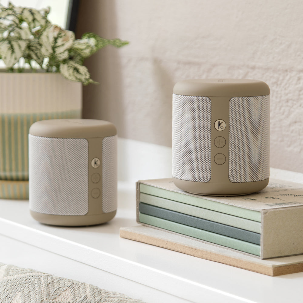Kreafunk Karl Bluetooth Speaker - Ivory Sand - Image 3