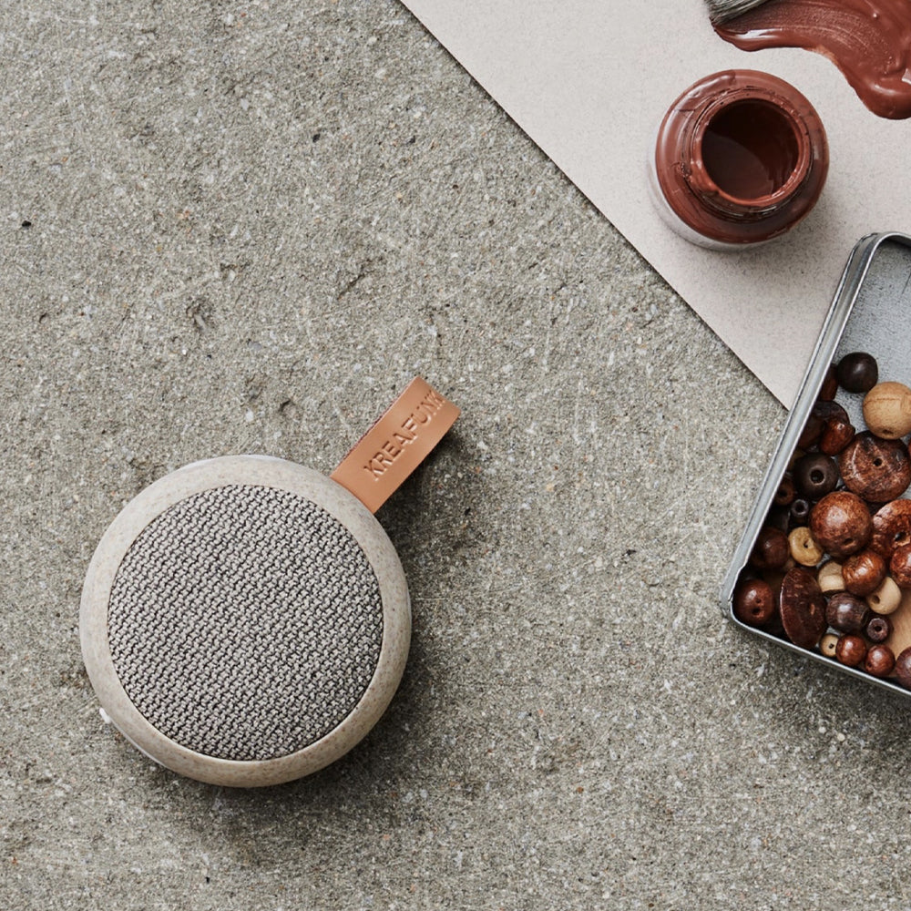 Kreafunk Ago 2 Fabric Bluetooth Speaker - Wheat - Image 2