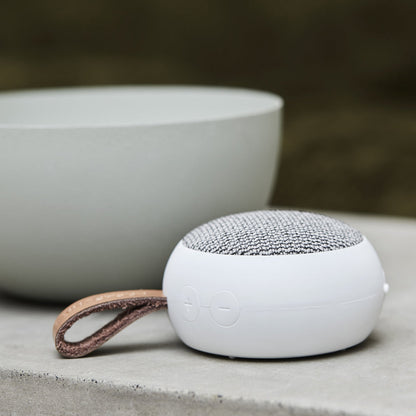Kreafunk Ago 2 Fabric Bluetooth Speaker - White - Image 3