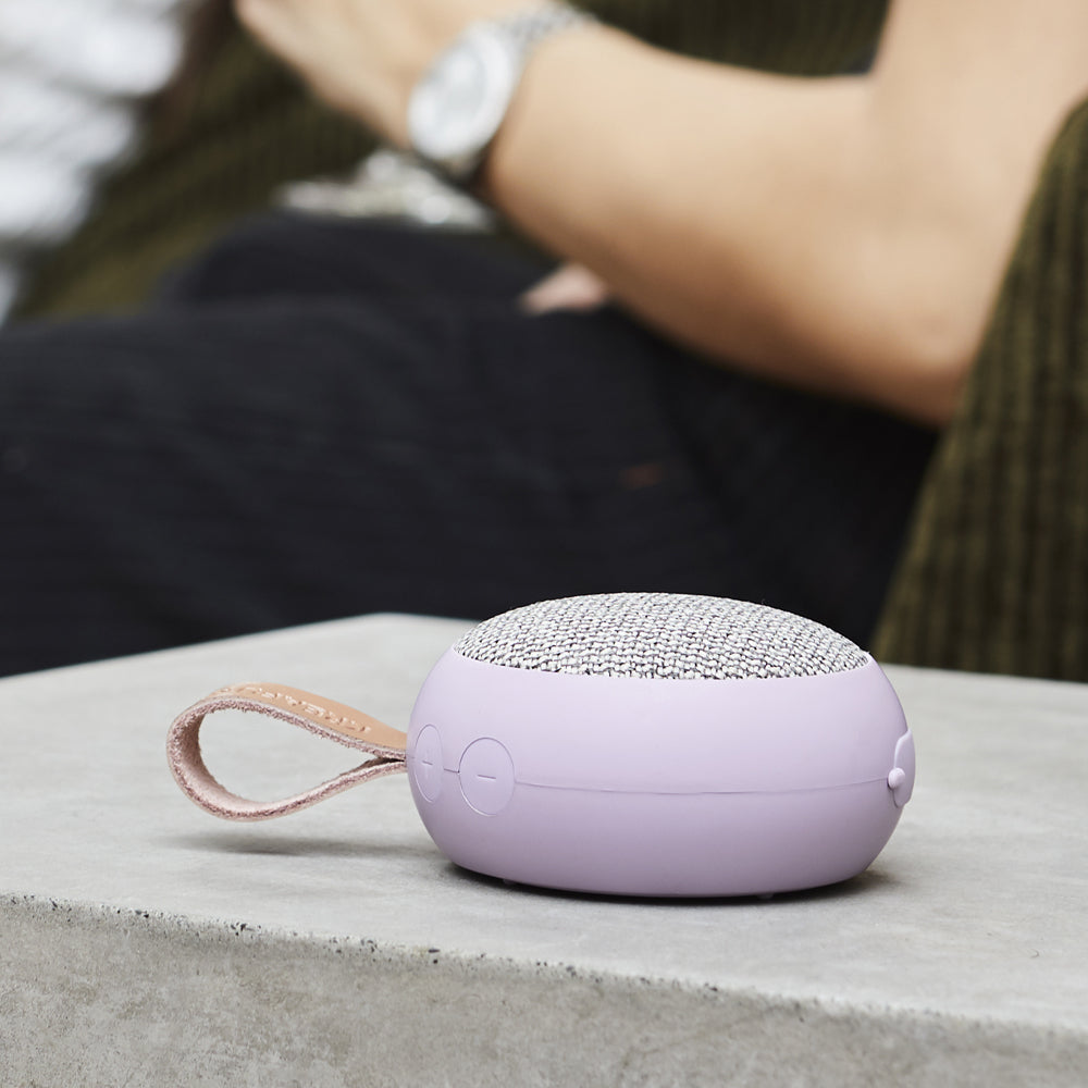 Kreafunk Ago 2 Fabric Bluetooth Speaker - Calm Purple - Image 2