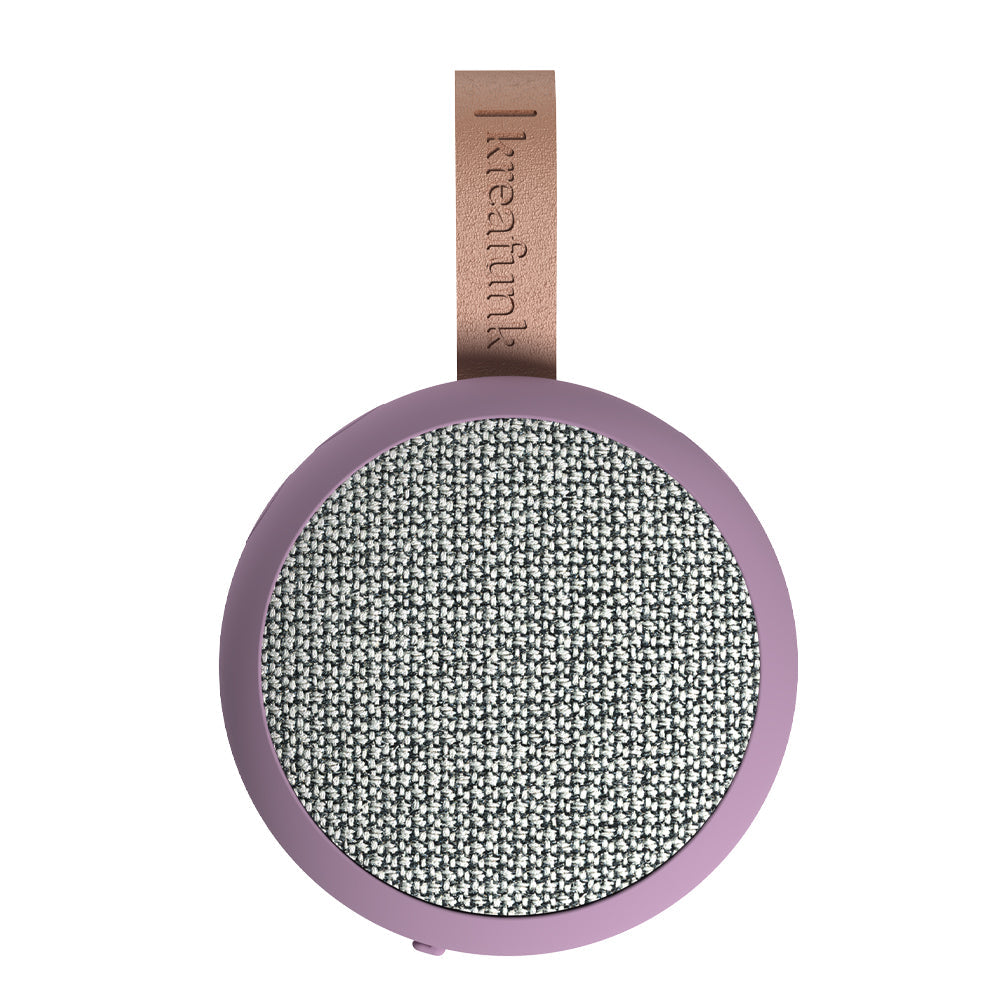 Kreafunk Ago 2 Fabric Bluetooth Speaker - Calm Purple - Image 4