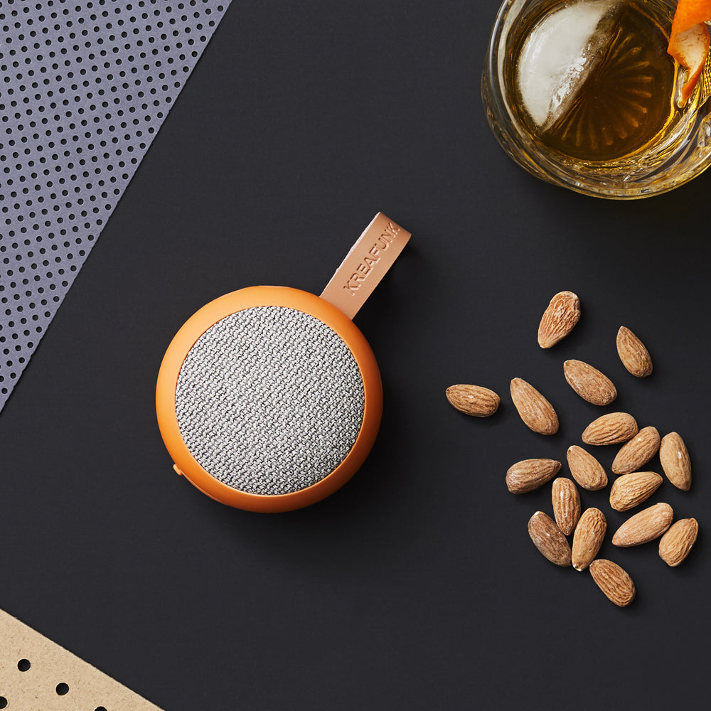 Kreafunk Ago 2 Fabric Bluetooth Speaker - Dusty Orange - Image 2