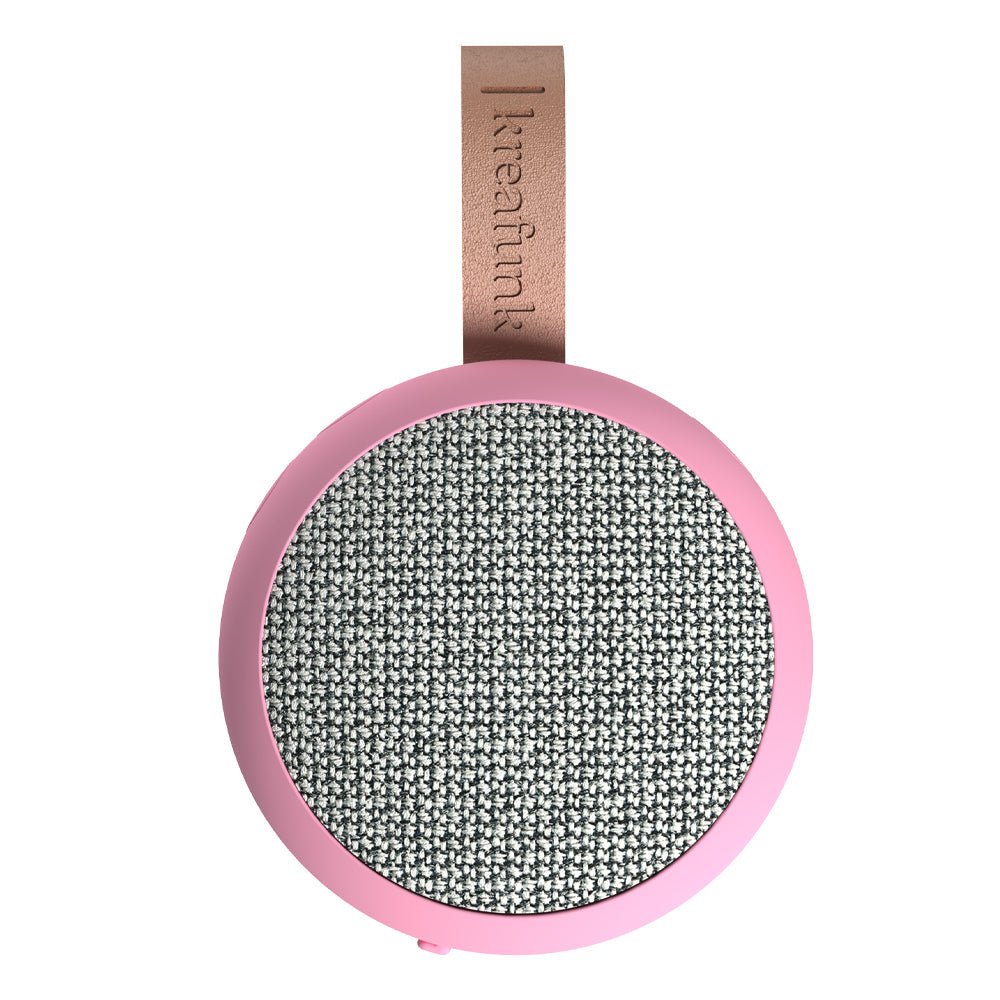 Kreafunk Ago 2 Fabric Bluetooth Speaker - Fresh Pink - Image 4