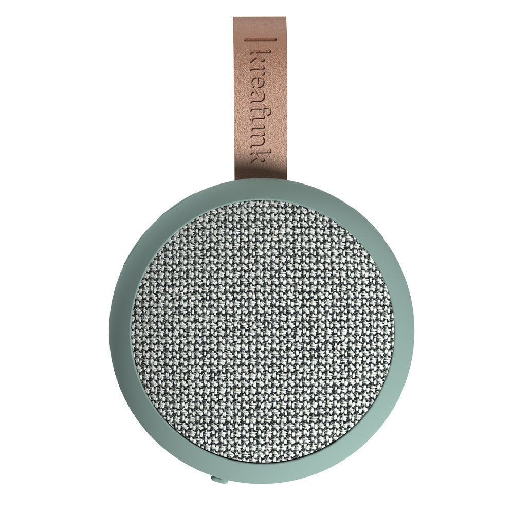 Kreafunk Ago 2 Fabric Bluetooth Speaker - Dusty Green - Image 4
