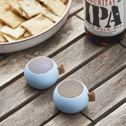 Kreafunk Ago Mini Bluetooth Speaker - Cloudy Blue - Image 2