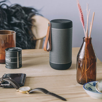 Kreafunk Acoustic Bluetooth Speaker - New Black - Image 2