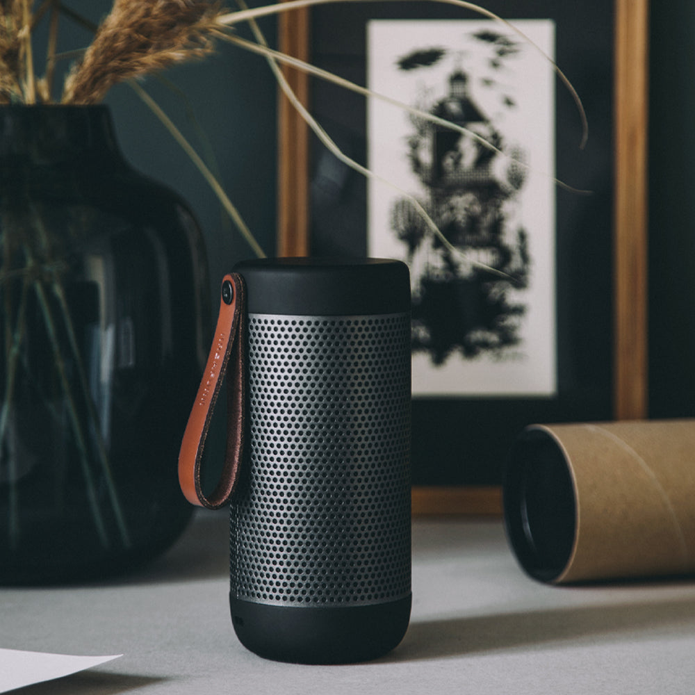 Kreafunk Acoustic Bluetooth Speaker - New Black - Image 3