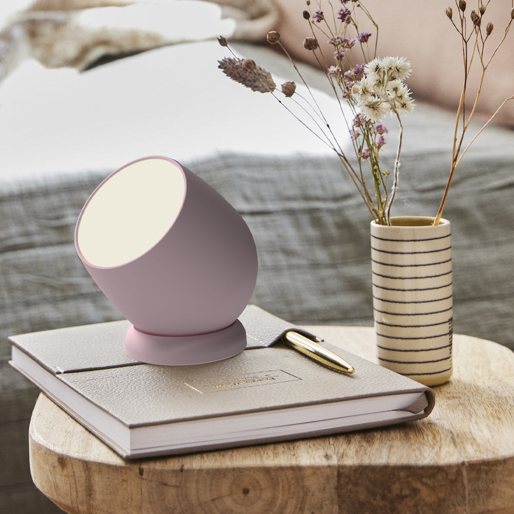 Kreafunk Beam Lamp, Portable And Rechargeable - Dusty Rose - Image 4