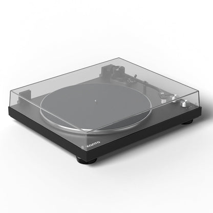 Kanto OBI3 Turntable with Bluetooth 5.3, Preamp, and Pitch Control - Matte Black - Image 3