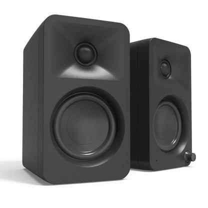 Kanto ORA 100W Powered Reference Desktop Computer Speakers with Bluetooth 5.0 Black - Image 3